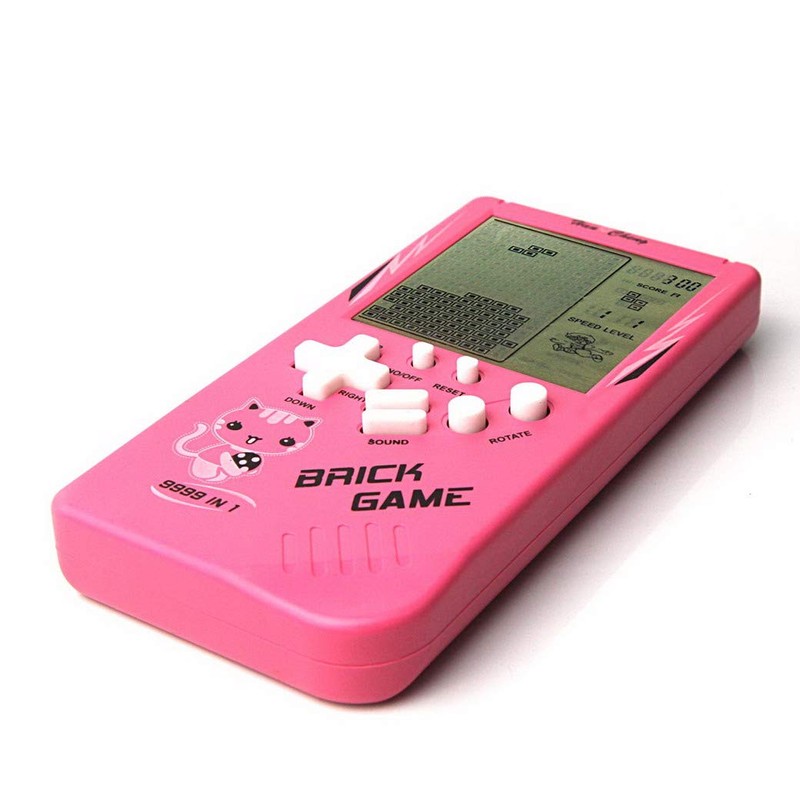 CZT Large Screen Brick Game Console 9999 in 1 Tank/Race/Shooting/Whac-A-Mole/Pocket