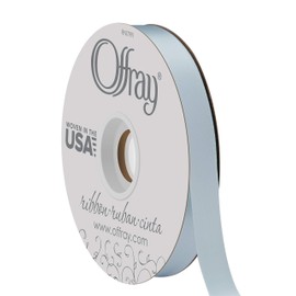 Double Face Satin Ribbon, 50 Yards, Light Blue