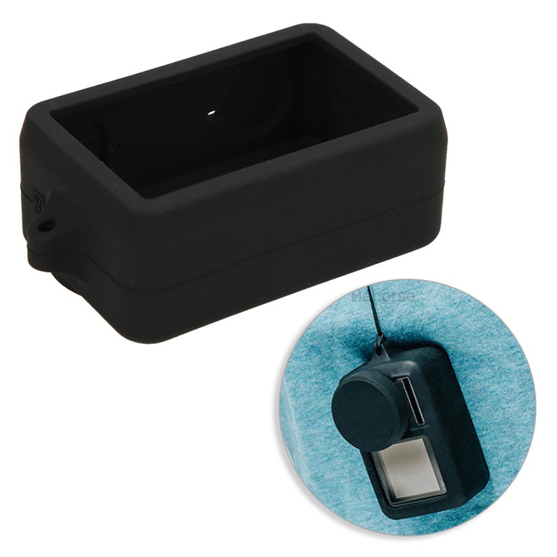 Silicone Protective Cover with Adjustable Lanyard for DJI CYNOVA Osmo