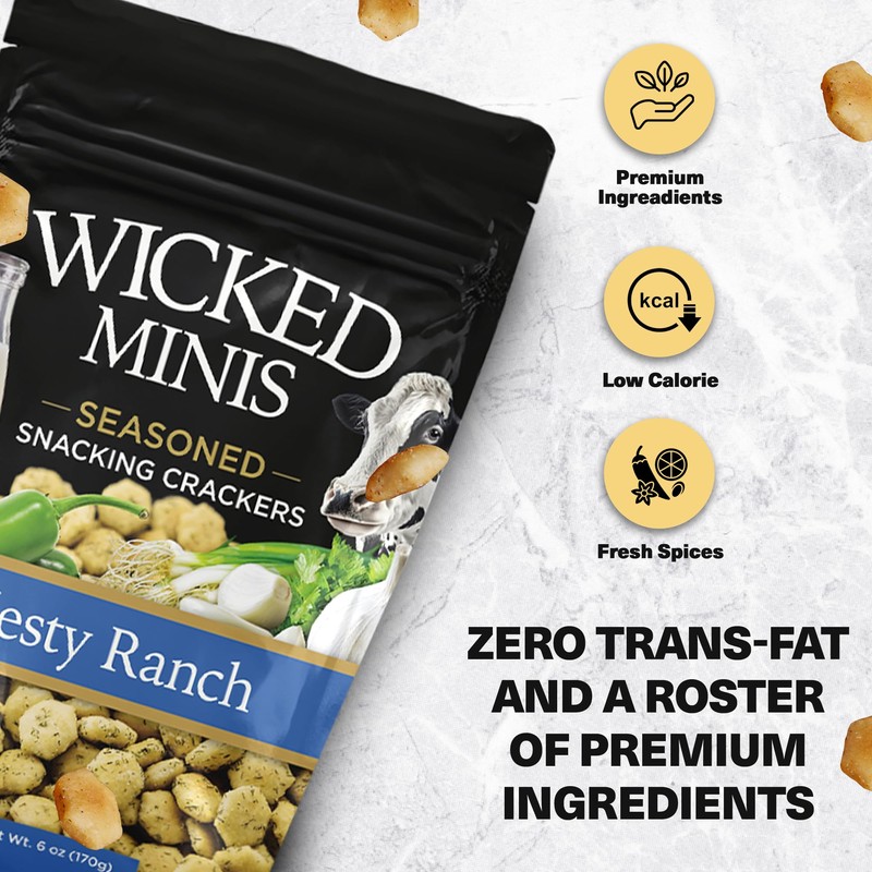 Wicked Minis Soup & Oyster Crackers - Saltine Soup Crackers