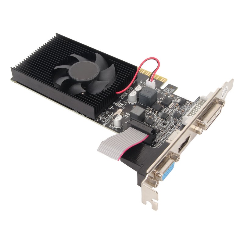 GT210 1G DDR3 Graphics Card with Cooling Fan 64 Bit