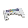 Silver Battery Tester for AAA, AA, C, D, 9v, N,