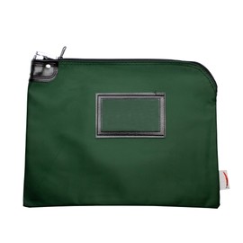 Cardinal bag supplies Locking Document Security HIPAA Compliant Bag, 11 x 15 inches (Forest Green)