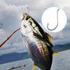 Octopus Beak Circle Hooks, 30pcs Stainless Steel Fishing Hooks Big