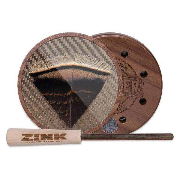 Zink Thunder Ridge Striker Glass Call | Hand-Built Hand-Tuned Walnut