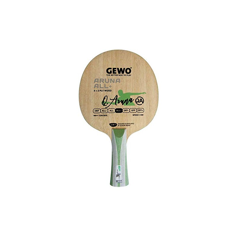 GEWO Wood Aruna Carbon All+, concave.