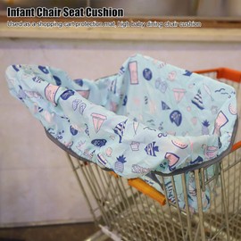 Nikou Baby Shopping Cart Cover, Shopping Cart Chair Cover, Portable Trolley, Baby Seat Cover, Soft Mat, Universal Toddler High Chair and Shopping Cart Cushion