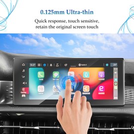 SKTU Pack of 2 Screen Protectors Compatible with Alfa Romeo Tonale 2022-2024 GPS Navigation PET Screen Protector 10.25 Inch