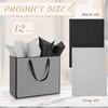 ReliThick 12 Pack Metallic Paper Gift Bag with Handle and