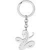LONYOO Snake Keyring Stainless Steel Python Snake Gifts for Women
