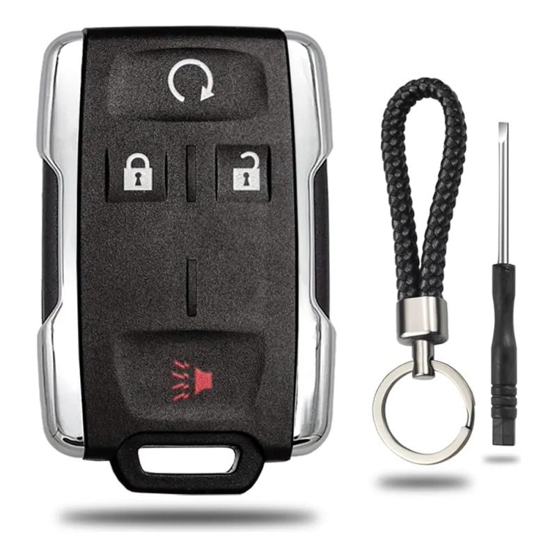 Funda De Repuesto Para Llavero Chevy Silverado Colorado Gmc Negro