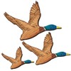 3 Size Mallard Duck Wall Art Wooden Ducks Wall Decor