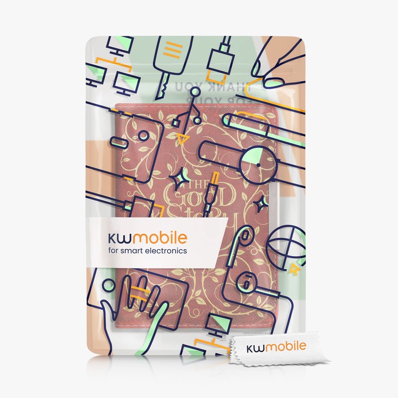 kwmobile Flip Case Compatible with Tolino Vision 1/2/3/4 HD Case