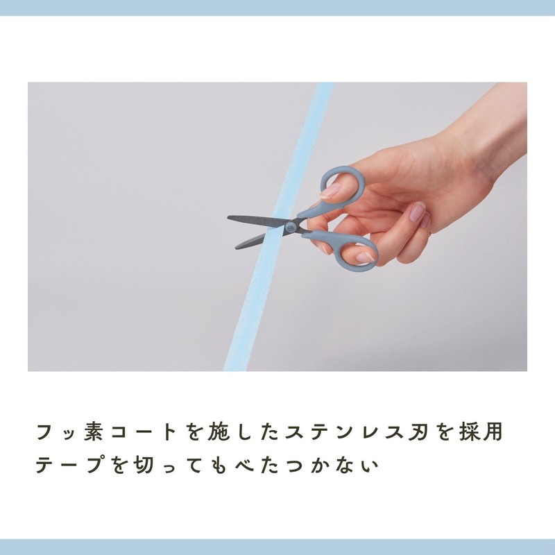 Raymay Fujii KP4A Scissors Fluorine Coat Kept Blue Gray