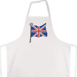 Azeeda 'Union Jack flag' Unisex Cooking Apron (AP00071250)