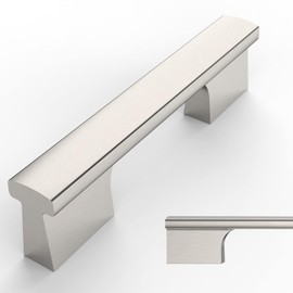 Amerdeco 20 Pack Brushed Satin Nickel Cabinet Pulls 3 Inch(76MM) Hole Centers Kitchen Cabinet Handles Hardware Kitchen Handles for Cabinets Cupboard Handles Drawer Pulls ZH0026