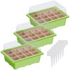 WELLGRO Mini Greenhouse with 6 Plant Labels for up to