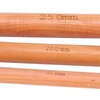 Bamboo Crochet Hook Handcrafted Knitting Needles Yarn Craft 20cm/7.9in Large