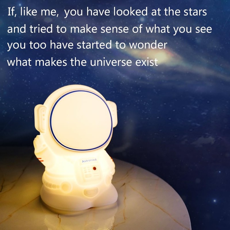 ANJOGIFT LED Night Light Cute 7Color Shift Astronaut Night Light