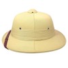 Indian Pith Helmet (Adjustable, Khaki)