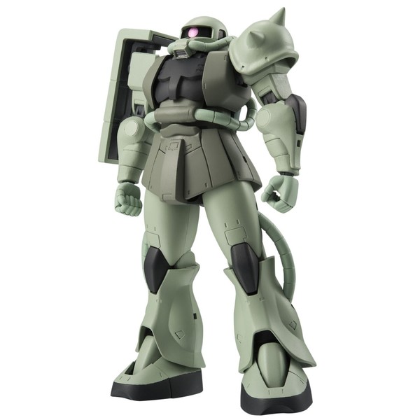 Robot Tamashii MS-06 Gundam Mobile Suit Mass Production Zaku II