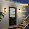btfarm Solar Wall Lights Outdoor, Motion Sensor Outdoor Lights Waterproof,