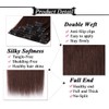 S-noilite Clip in Human Hair Extensions Thick True Double Weft