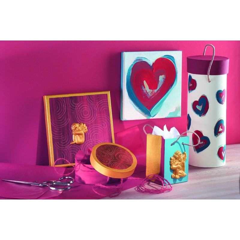 Marabu Acrylic Paint Set, Acrylic paints, 6 x 80 ml