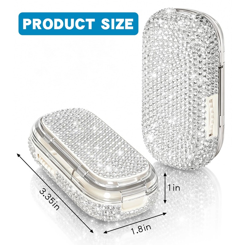 Rhinestone Bling Pill Cutter Splitter for Small and Tiny Pills