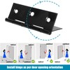 Black Door Hinges 3 Inch – 12 Pack Interior Hinges