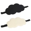 2Pcs Sleep Eye Shade Cloud Shape Versatile Comfortable Breathable Skin
