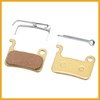 Partuto 4 Pair Sintered Metal Disc Bike Brake Pads W/Split