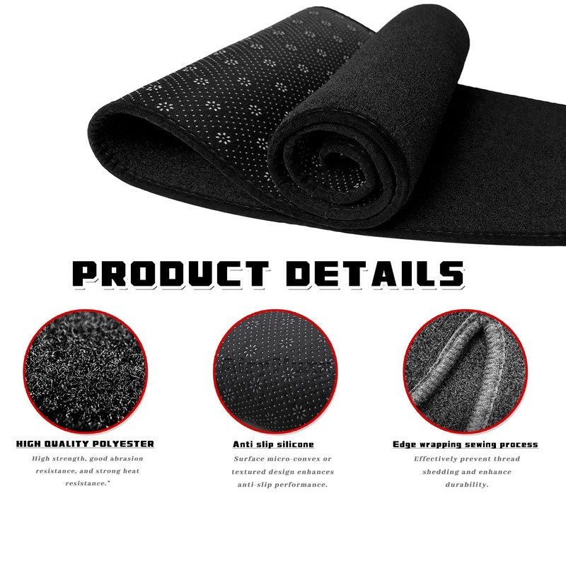 Airyfluxx Dashboard Cover fit for Nissan Sentra (S, SV, SR)