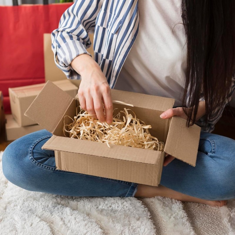 Cardboard Box Folding Boxes 21 x 15 x 13 cm:
