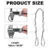 PATIKIL 22KN Adjustable Daisy Chain Yoga Extended Belt 1.5M Nylon