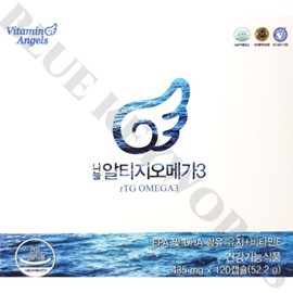 Vitamin Angels Nanum Altige Omega 3 435mg x 120 capsules, 2 months supply / 비타민엔젤스 나눔 알티지 오메가3 435mg x 120캡슐 2개월분