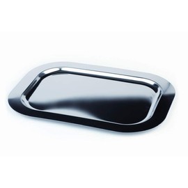 APS 01310 Tray -FINESSE-, 58 x 42 cm, 18/0 stainless steel, rectangular, smooth edge, material thickness 1 mm