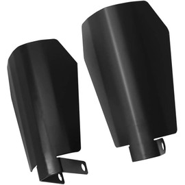 Large Motorcycle Handguards Coffin Cut Black Hand Guards for 2007-2020 Harley Davidson Touring Sportster Dyna