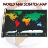 Weltkarte Rubbeln FaJoek Weltkarte Scratch Map,Rubbel Landkarte, Scratch Map World,