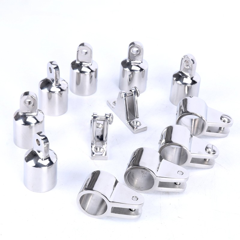 Amarine Made Bimini Top Hardware, 12 Pcs Bimini Top Fittings