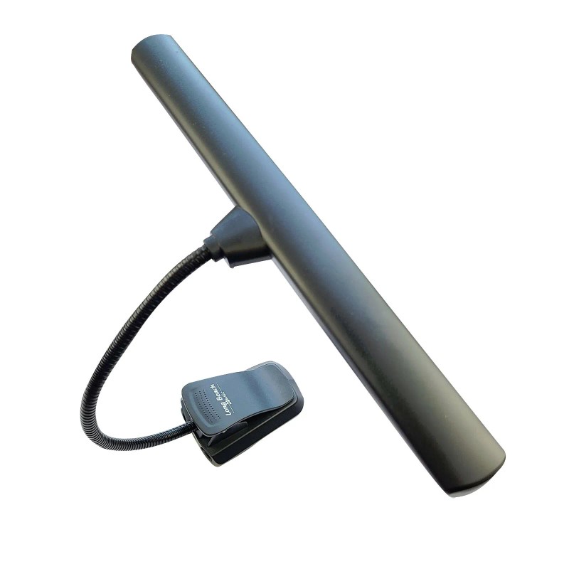 Long Beach Music Extra Wide Clip-On Music Stand Orchestra Light-