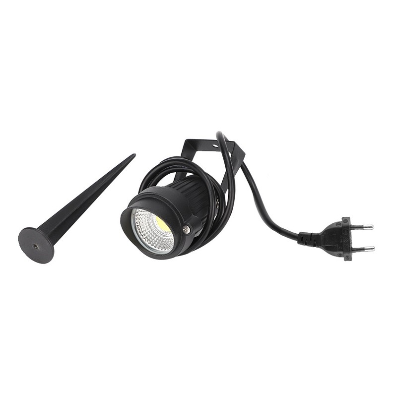 Aluminum LED 5W COB Lawn Lamp 1M Line IP65 Waterproof