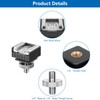 Hot Shoe Mount Adapter to 1/4" Screw Cold Shoe Mount