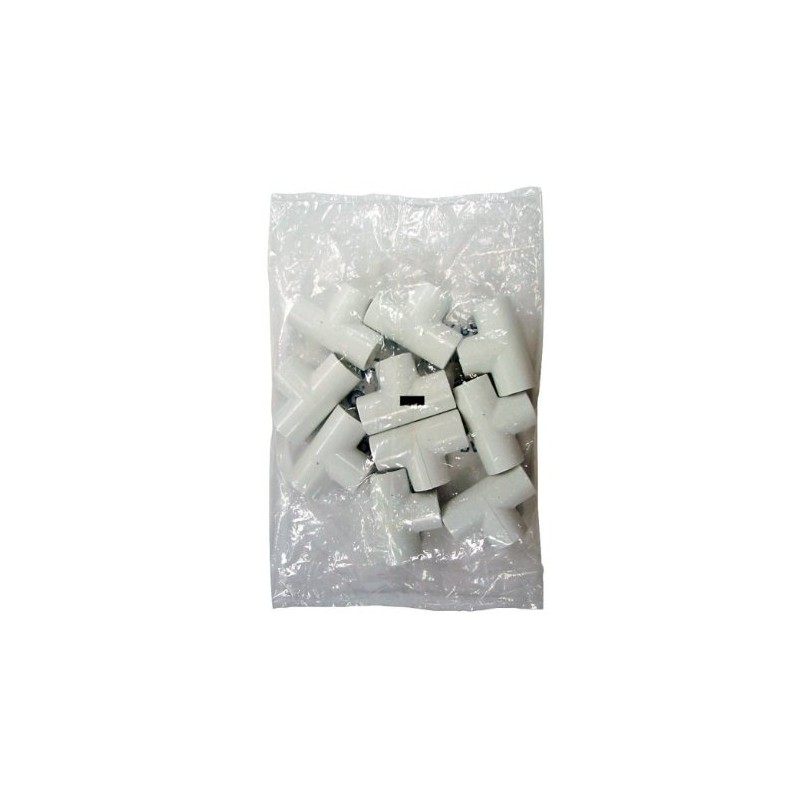 TEE PVC 1/2" SCH40 10 PK