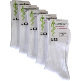 normani 20 Pairs of Doctor's Socks 100% Cotton Hygienic & Fresh
