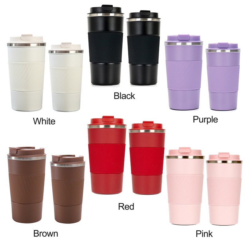 Vacuum Insulation Cup 304 Stainless Steel Simple Portable Temperature Display
