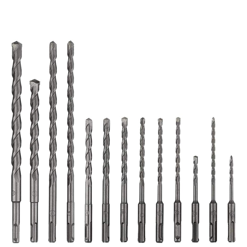 FF ERA Rotary Hammer Drill Bits Set, 17 Pcs SDS