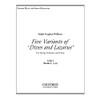 Five Variants on 'Dives and Lazarus': Cello 1