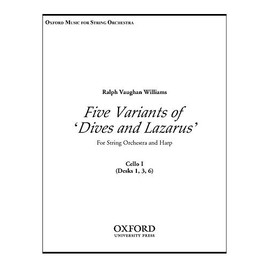 Five Variants on 'Dives and Lazarus': Cello 1