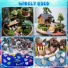 Mini Resin Animals to Hide, 140 Pcs Mini Resin Animals